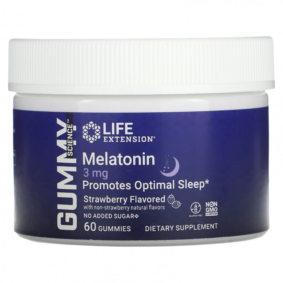  Life Extension, Gummy Science, , , 3 , 60      -     , -, 