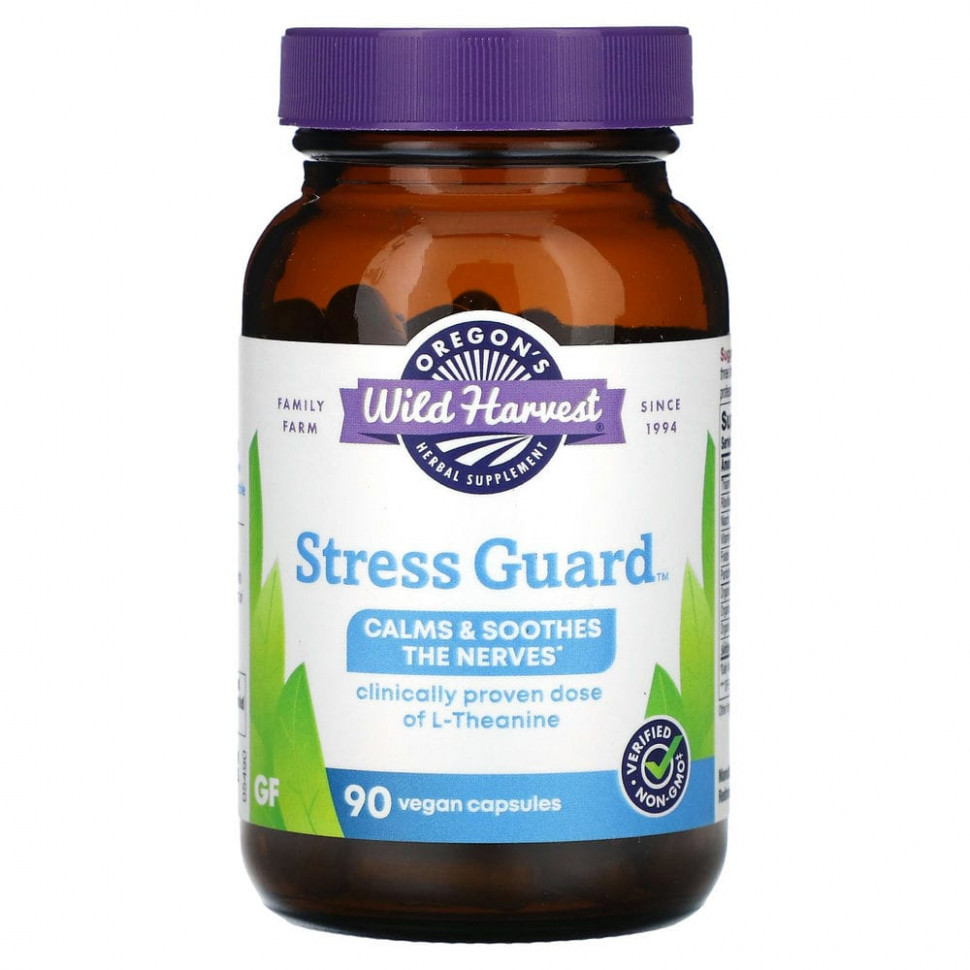 ������ ������ Oregons Wild Harvest, Stress Guard, 90 Vegan Capsules  IHerb (������) ����
