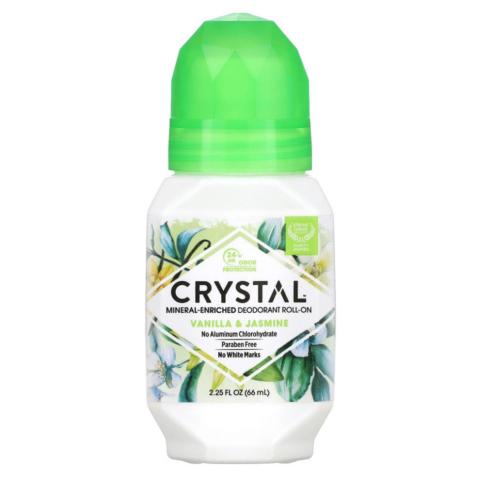 ������ ������ Crystal Body Deodorant, ����������� ��������� ����������, ������ � ������, 2,25 �. ���.(66 ��)  IHerb (������) ����