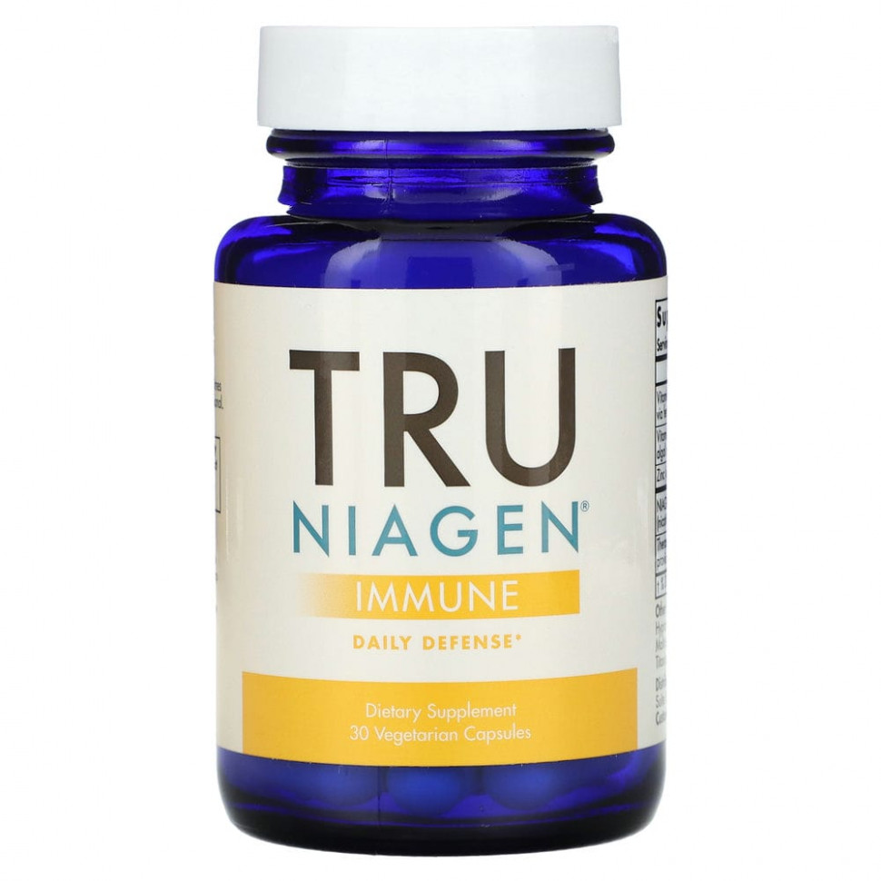 ������ ������ Tru Niagen, Immune, Daily Defense, 30 �������������� ������  IHerb (������) ����