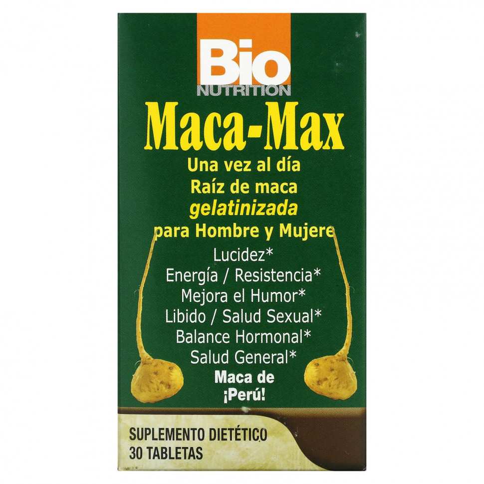 ������ ������ Bio Nutrition, Maca Max, 1,000 ��, 30 ��������  IHerb (������) ����