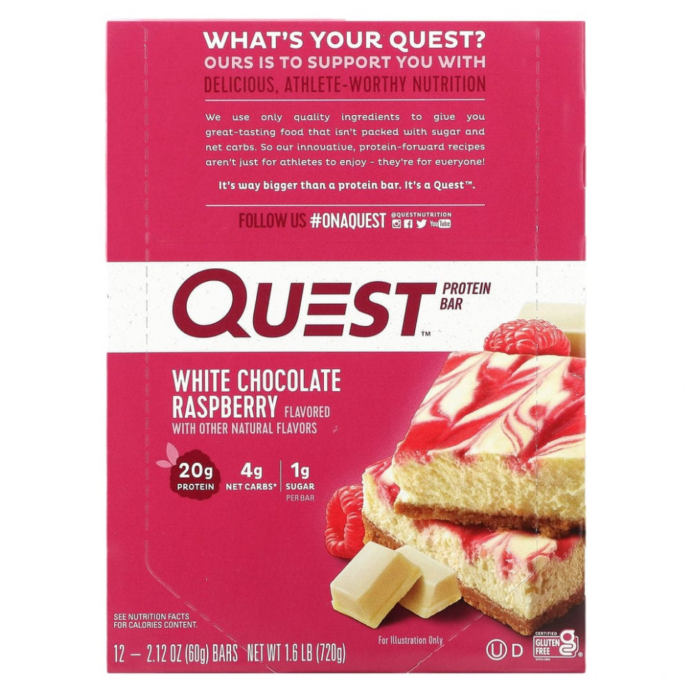  Quest Nutrition,   Quest,    , 12 , 2,12 . (60 )     -     , -, 