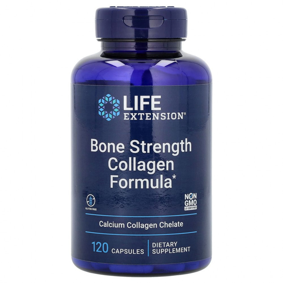  Life Extension, Bone Strength,      , 120     -     , -, 