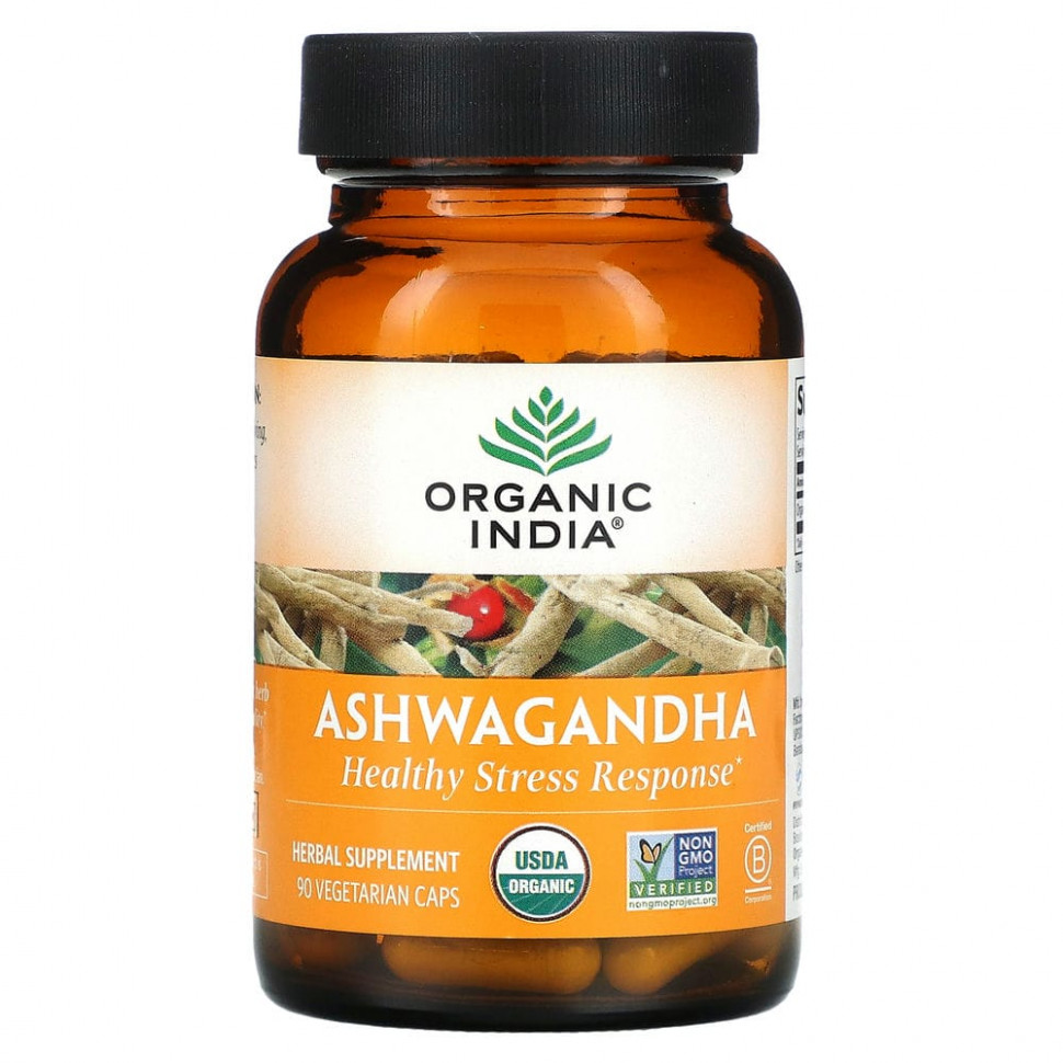 ������ ������ Organic India, ���������, 90 �������������� ������  IHerb (������) ����