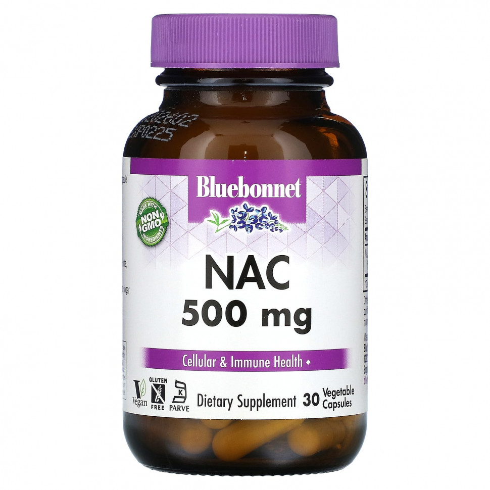  Bluebonnet Nutrition, NAC, 500 , 30      -     , -, 