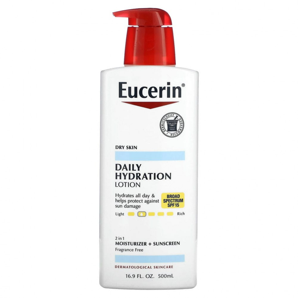   Eucerin,   , SPF 15,  , 500  (16,9 . )  IHerb () 