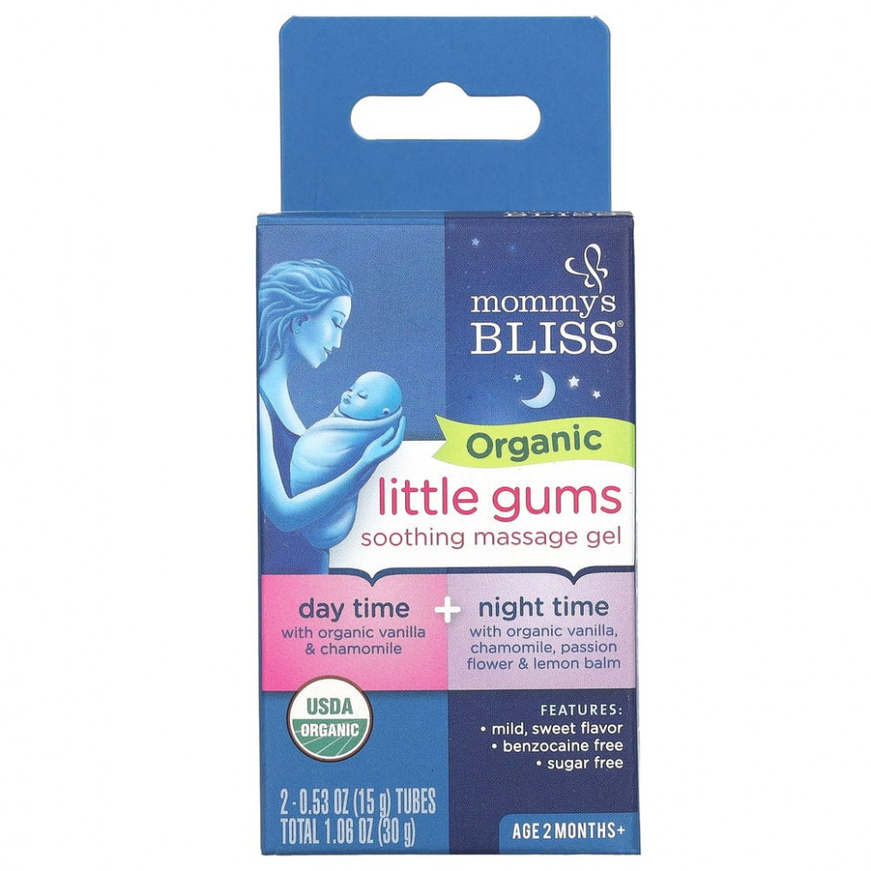  Mommy's Bliss, Organic Little Gums,   , / ,      2 , 2 , 15  (0,53 )     -     , -, 