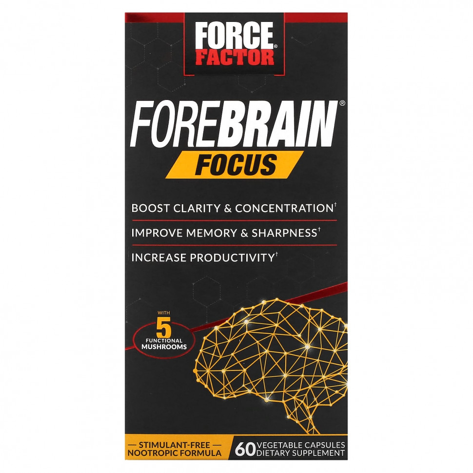  Force Factor, Forebrain Focus, 60      -     , -, 