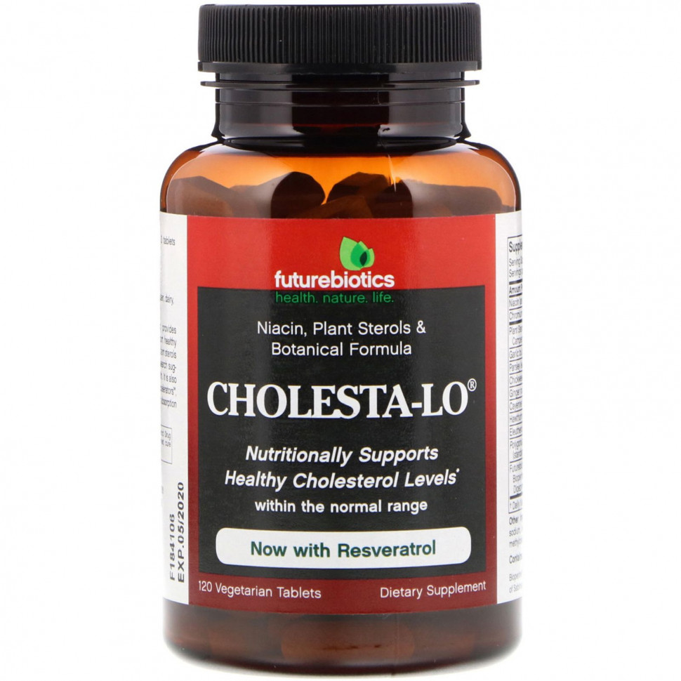 ������ ������ FutureBiotics, Cholesta-Lo With Garlic & Niacin, 120 Tablets  IHerb (������) ����