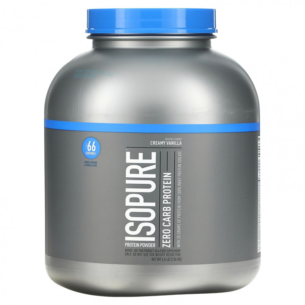 ������ ������ Isopure, Zero Carb, ����������� �������, �������� ������, 2,04 �� (4,5 �����)  IHerb (������) ����