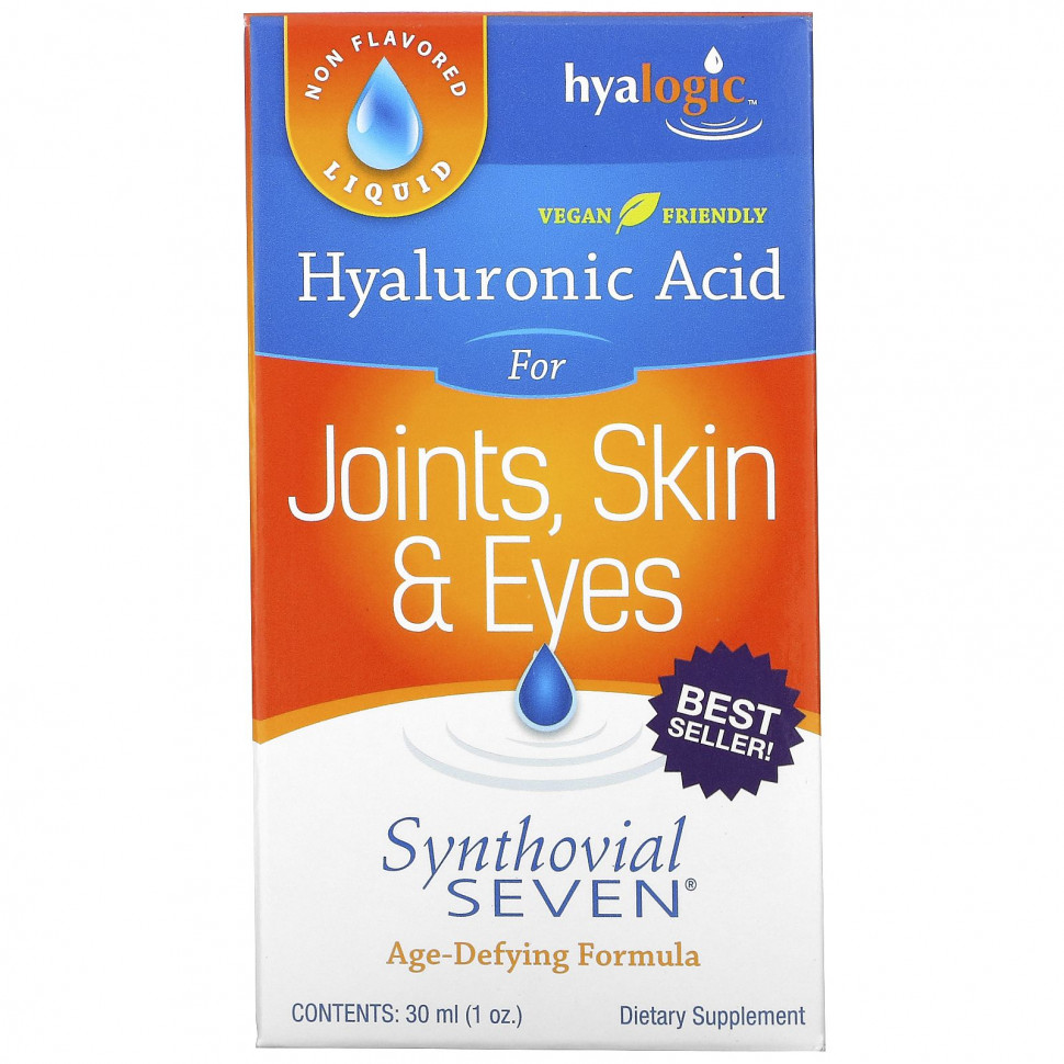 ������ ������ Hyalogic, ������������ �������, Synthovial Seven, 1 ����� (30 ��)  IHerb (������) ����
