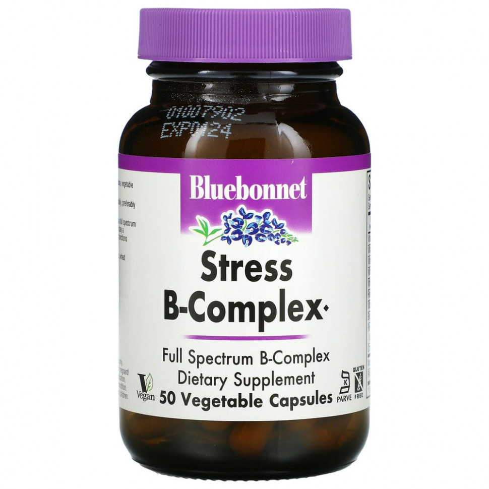  Bluebonnet Nutrition, Stress B-, 50      -     , -, 