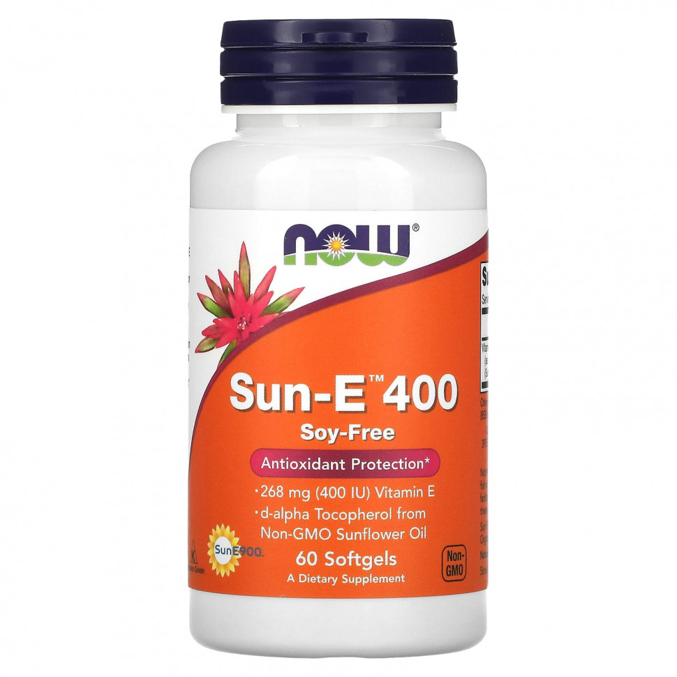  NOW Foods, Sun-E 400, 268  (400 ), 60      -     , -, 