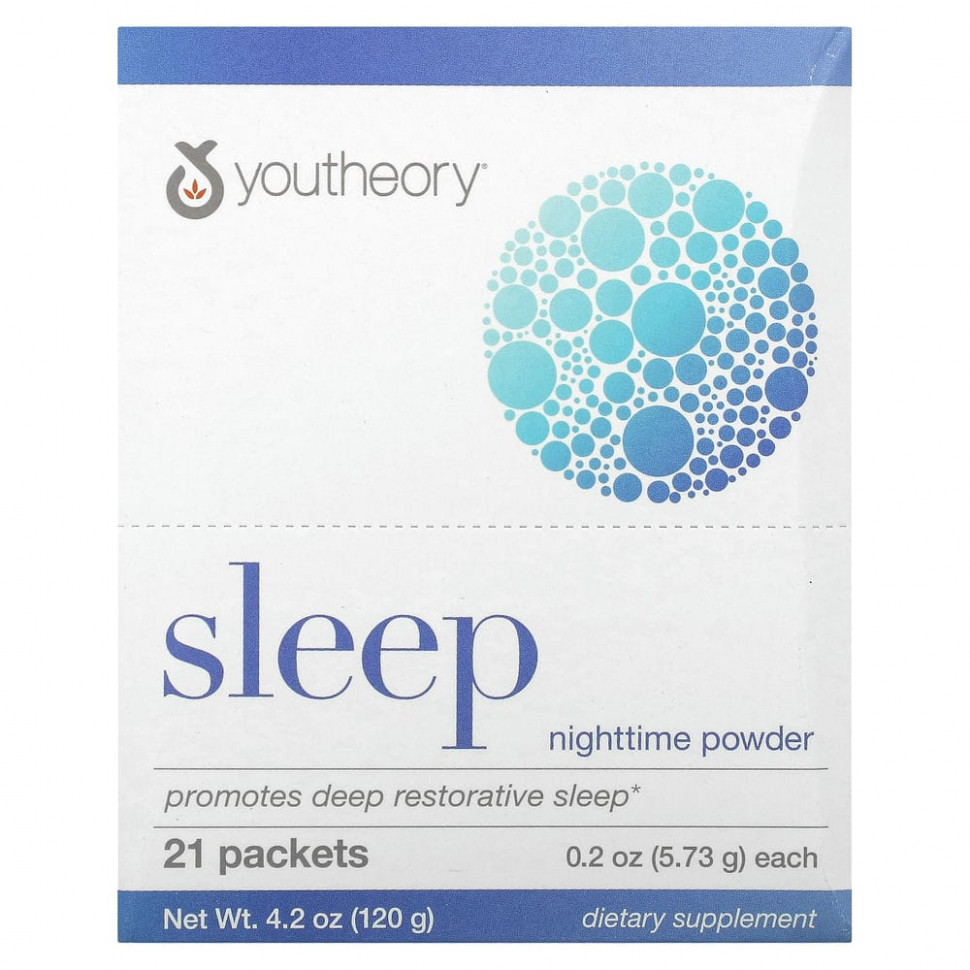  Youtheory, Sleep,  , 21   5,73  (0,2 )    -     , -, 