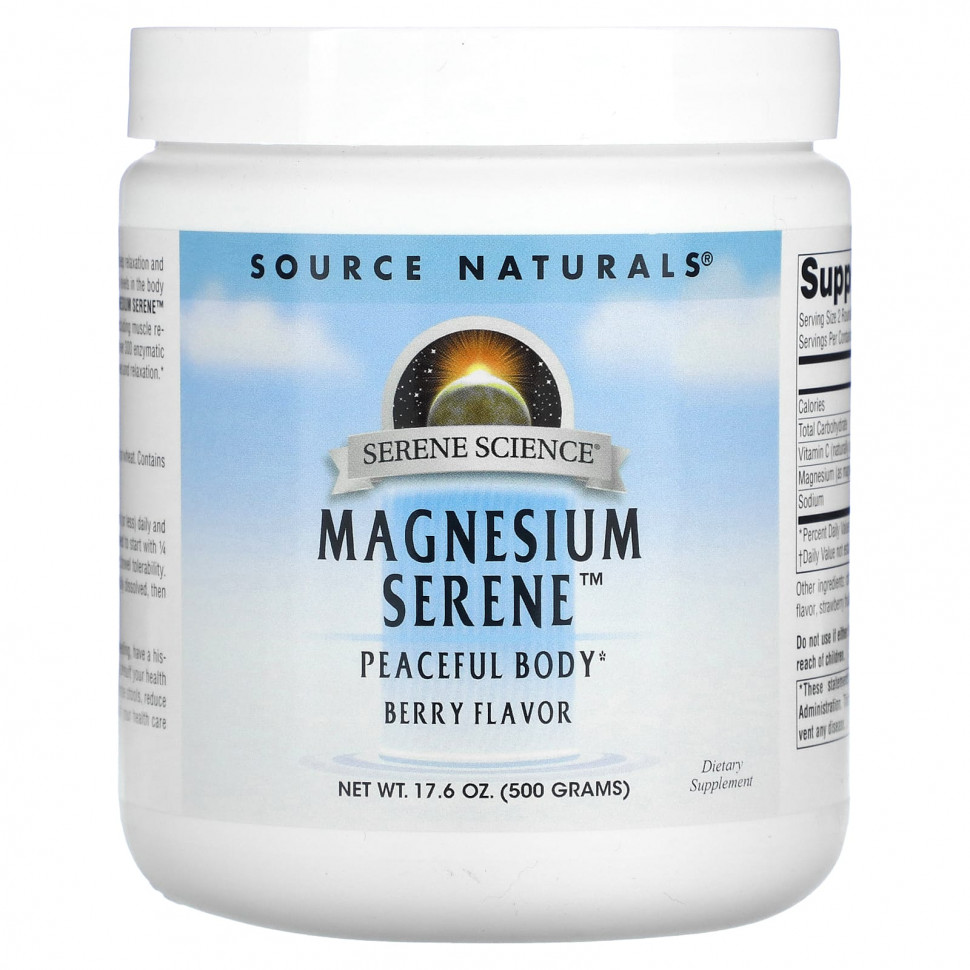  Source Naturals, Magnesium Serene,   , 17,6  (500 )    -     , -, 