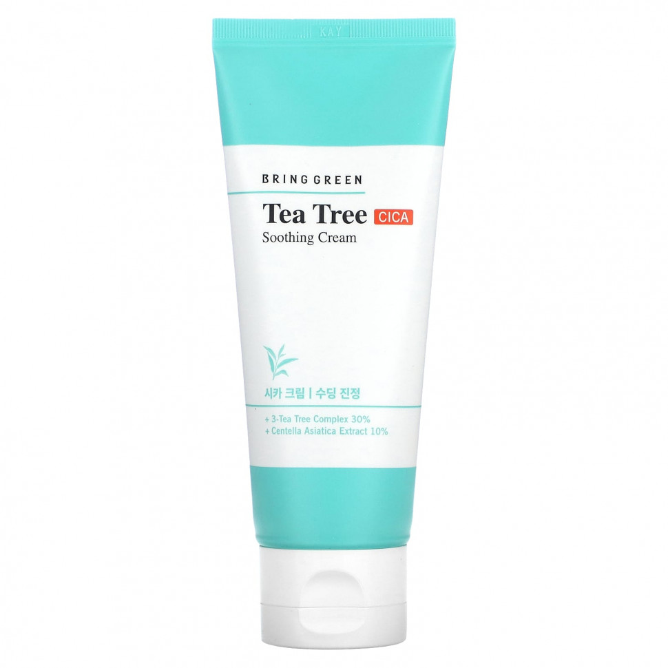 ������ ������ Bring Green, ������������� ���� Tea Tree CICA, 100 �� (3,38 ����. �����)  IHerb (������) ����