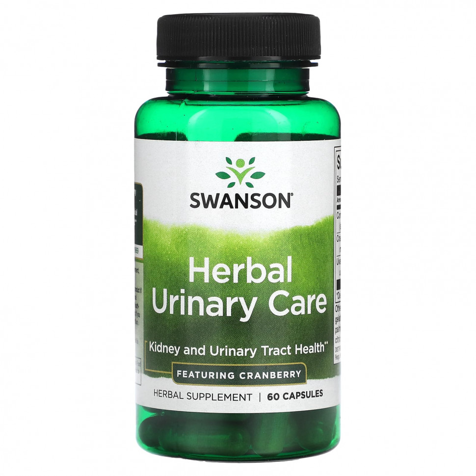  Swanson, Herbal Urinary Care, 60     -     , -, 