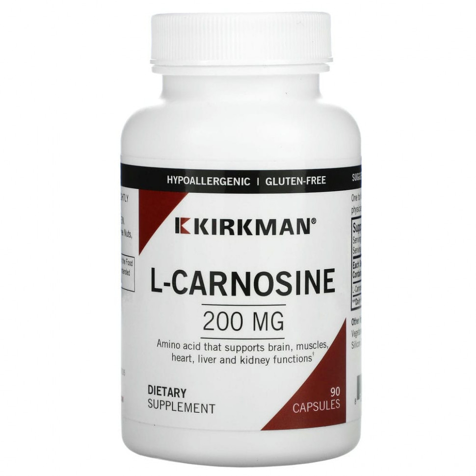 ������ ������ Kirkman Labs, L-��������, 200 ��, 90 ������  IHerb (������) ����