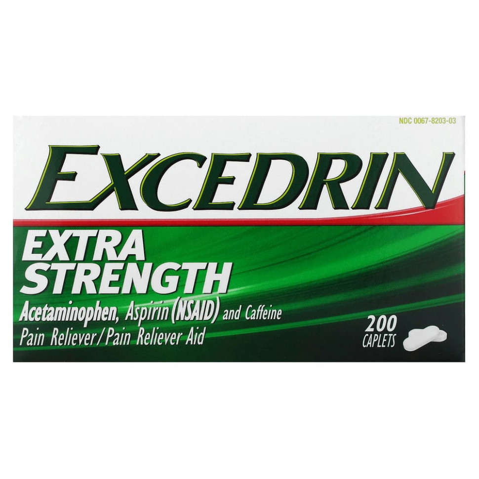 ������ ������ Excedrin, Extra Strength, 200 ������  IHerb (������) ����