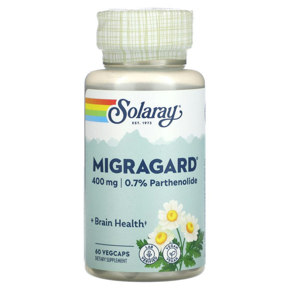 ������ ������ Solaray, MigraGard, 400 ��, 60 ������������ ������  IHerb (������) ����