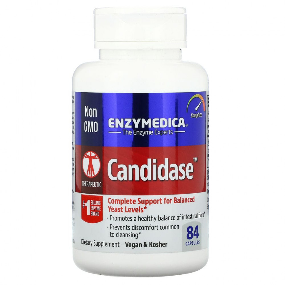  Enzymedica, Candidase, 84     -     , -, 