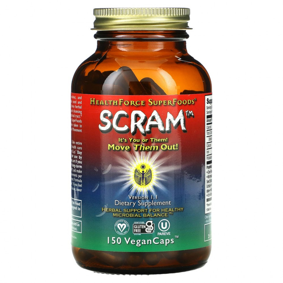  HealthForce Superfoods, Scram, 150      -     , -, 