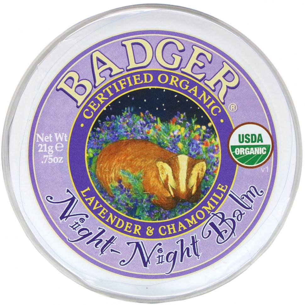 ������ ������ Badger Company, Organic, ������� '����-����', ������� � �������, 0,75 ����� (21 �)  IHerb (������) ����