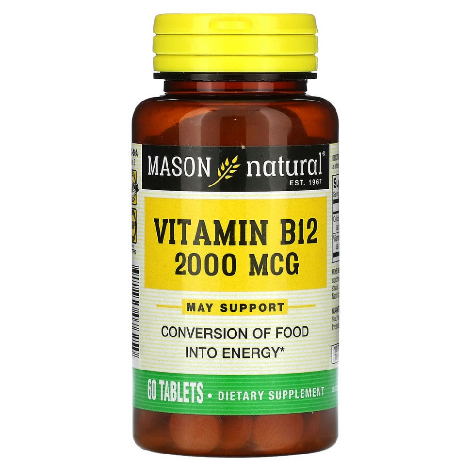  Mason Natural,  B12, 2000 , 60     -     , -, 