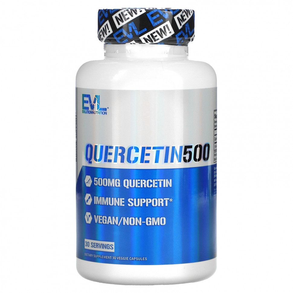 ������ ������ EVLution Nutrition, Quercetin 500, 500 mg, 30 Veggie Capsules  IHerb (������) ����