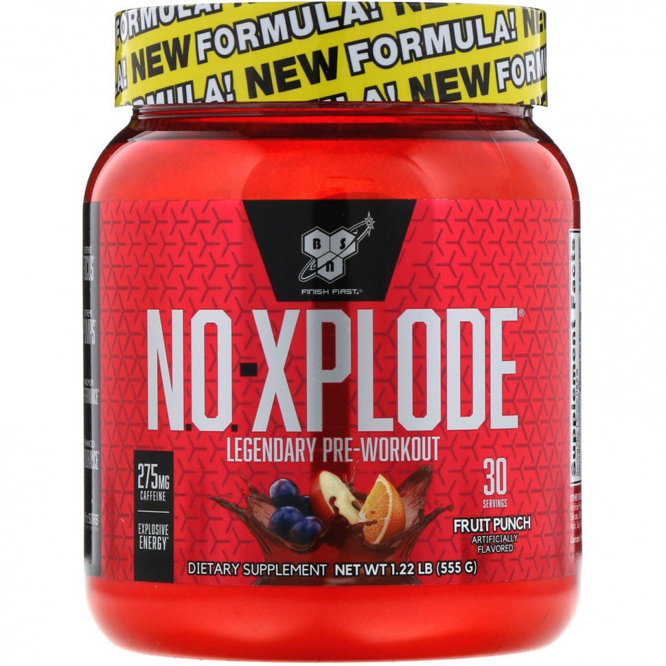  BSN, N.O.-Xplode, Legendary Pre-Workout,    , 555  (1,22 )    -     , -, 