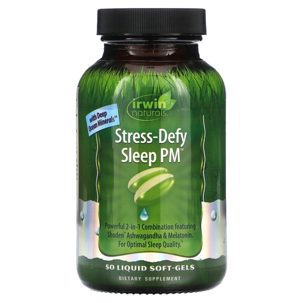  Irwin Naturals, Stress-Defy Sleep PM, 50      -     , -, 