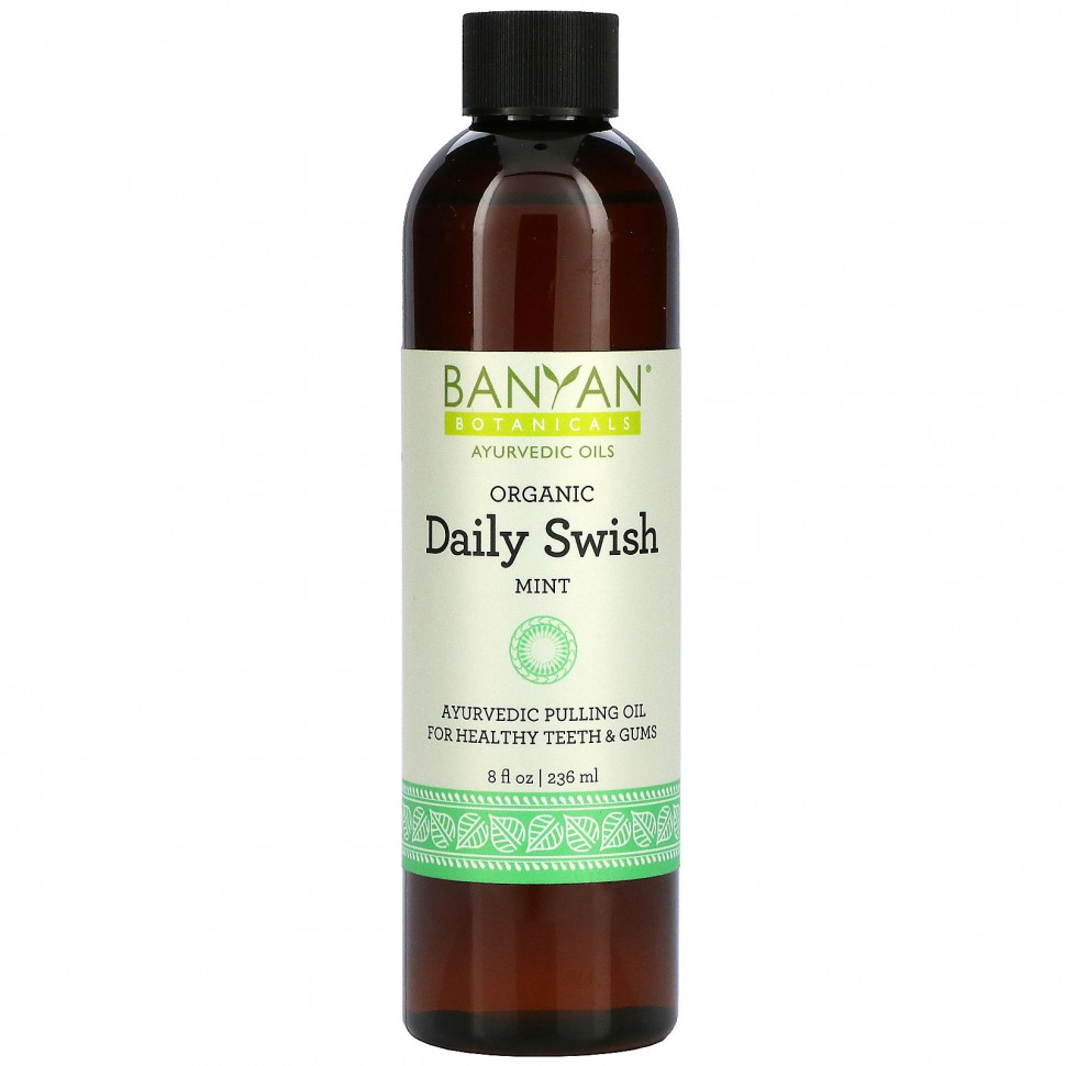������ ������ Banyan Botanicals, Organic Daily Swish, ����, 236 �� (8 ����. �����)  IHerb (������) ����