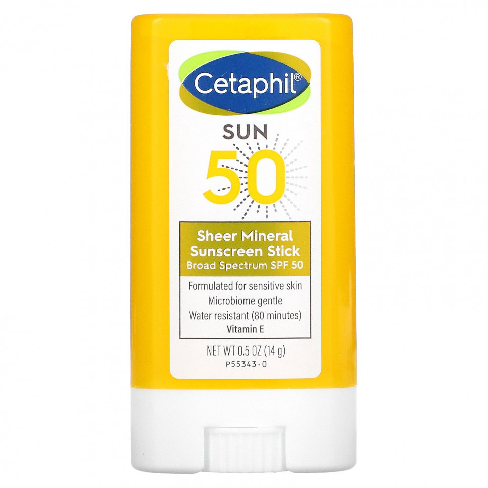 ������ ������ Cetaphil, ����������� �������������� ����-����, SPF 50, 14 � (0,5 �����)  IHerb (������) ����