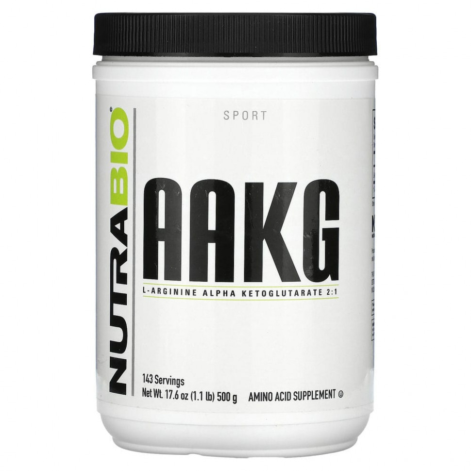  Nutrabio Labs, AAKG`` 500  (1,1 )    -     , -, 