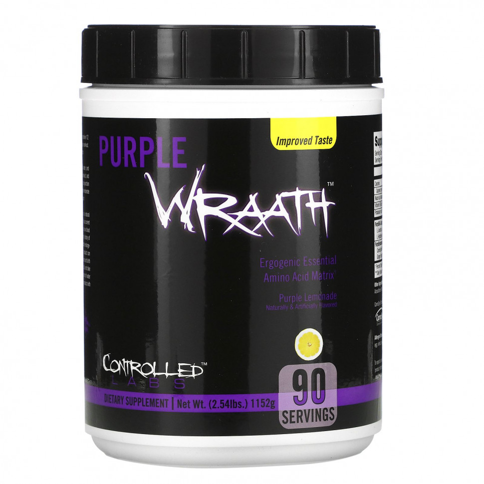 ������ ������ Controlled Labs, Purple Wraath, ��������� �������, 1108 �  IHerb (������) ����