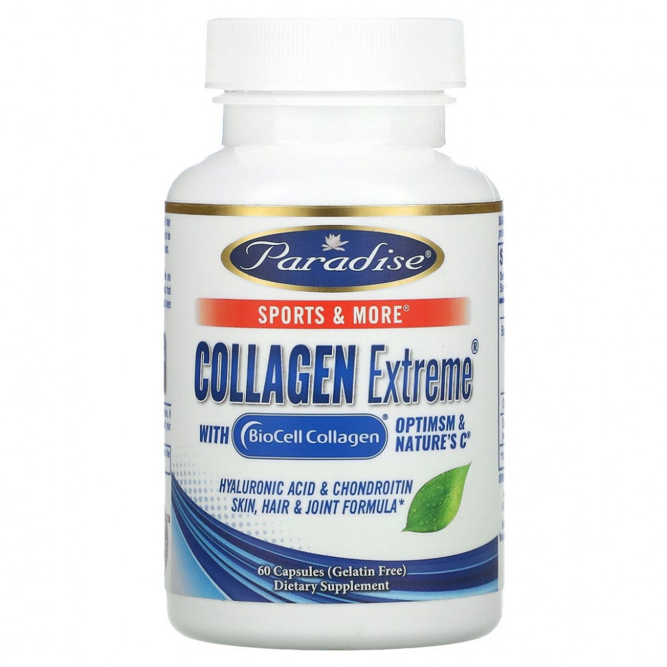   Paradise Herbs, Collagen Extreme   BioCell, OptiMSM    C, 60   IHerb () 