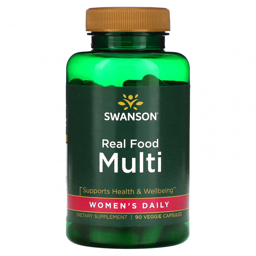  Swanson, Real Food Multi,    , 90      -     , -, 