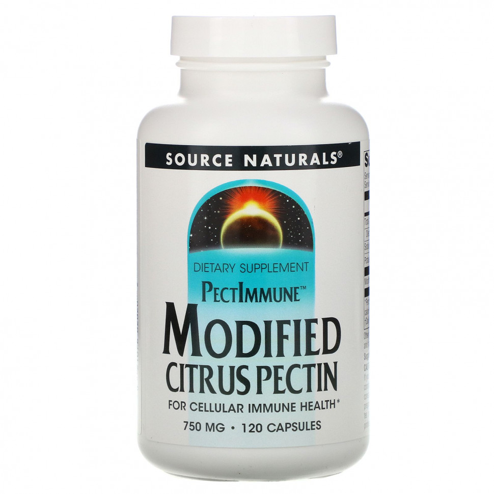 ������ ������ Source Naturals, PectImmune, ���������������� ���������� ������, 750 ��, 120 ������  IHerb (������) ����