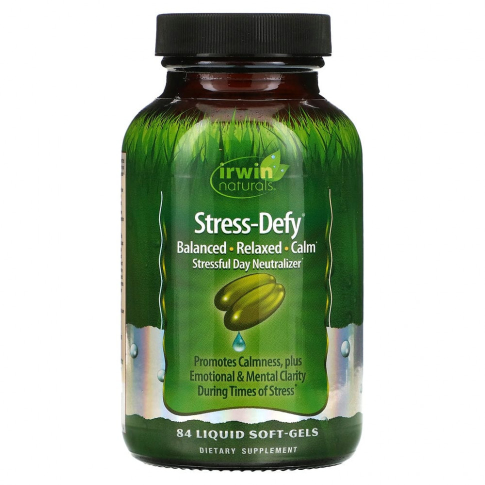 ������ ������ Irwin Naturals, Stress-Defy, 84 ������ ����������� ������  IHerb (������) ����