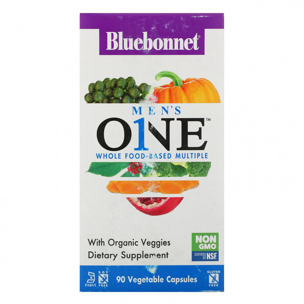  Bluebonnet Nutrition, Men's ONE,     , 90      -     , -, 