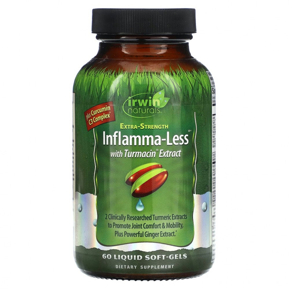  Irwin Naturals, Inflamma-Less   ,   , 60      -     , -, 