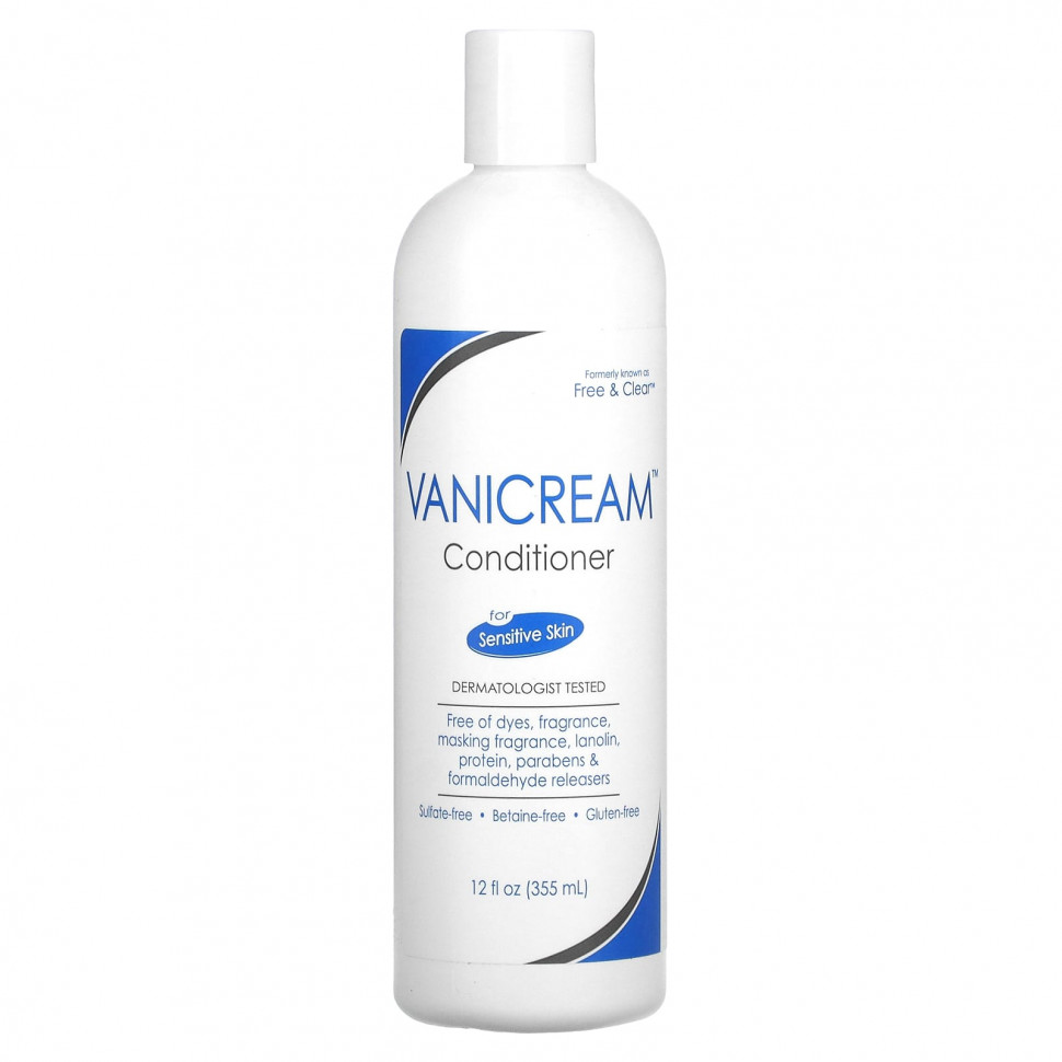  Vanicream, Conditioner, For Sensitive Skin, 12 fl oz (355 ml)    -     , -, 