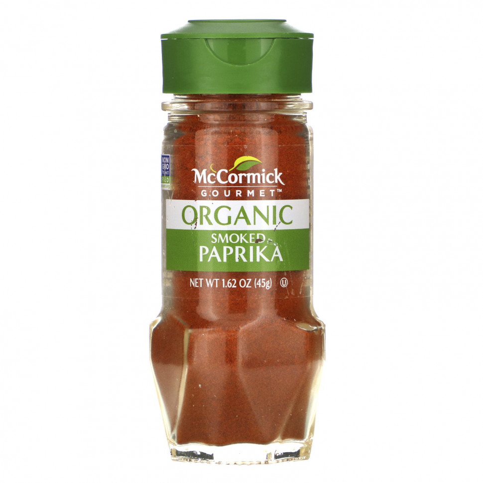  McCormick Gourmet, Organic, Smoked Paprika, 1.62 oz (45 g)    -     , -, 