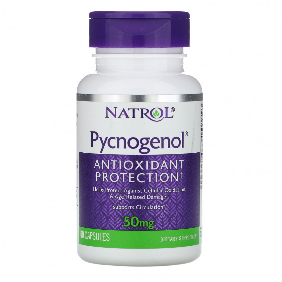  Natrol, Pycnogenol, 50 , 60     -     , -, 