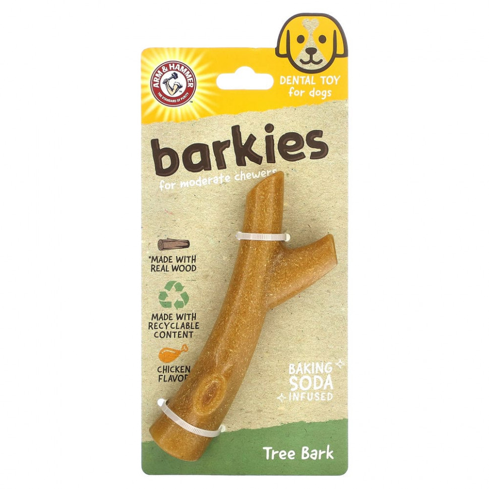 ������ ������ Arm & Hammer, Barkies for Moderate Chewers, ����������������� ������� ��� �����, ���� ������, ������, 1 �������  IHerb (������) ����