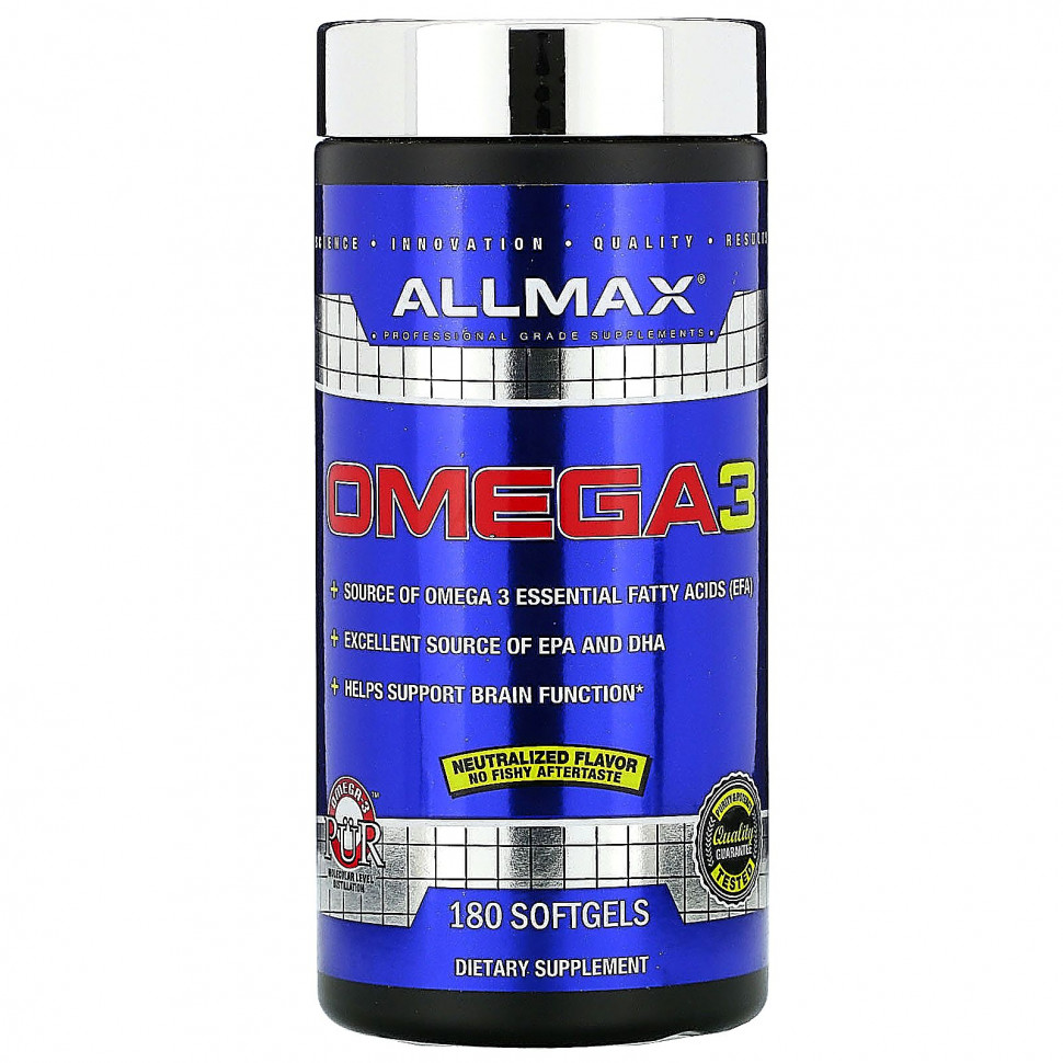  ALLMAX Nutrition,    -3 ,      , 180       -     , -, 