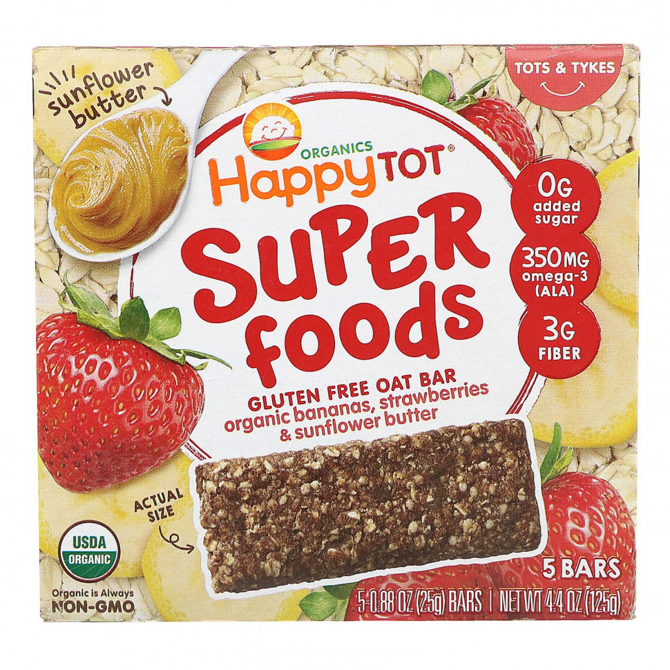  Happy Family Organics, Organics Happy Tot, ,   ,  ,    , 5 , 25      -     , -, 