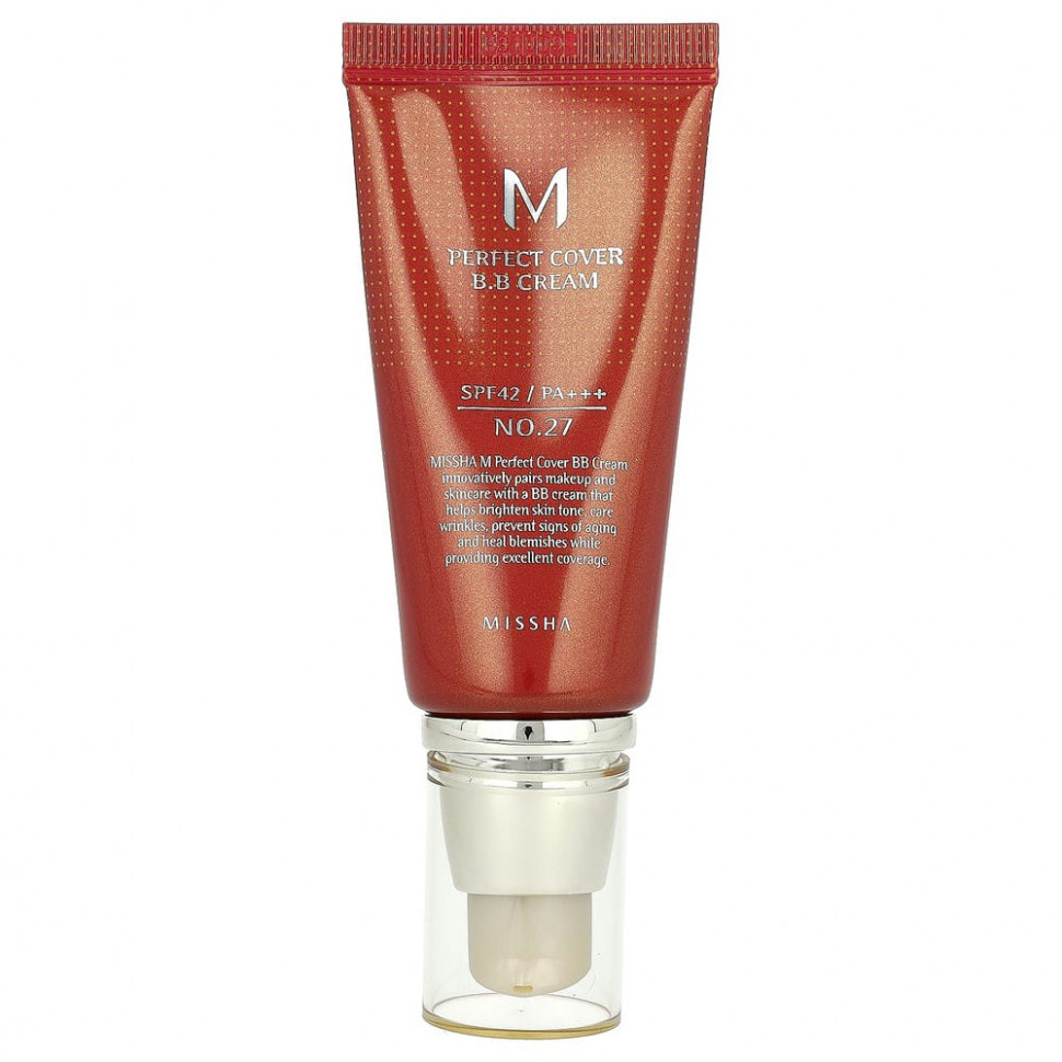  Missha, Perfect Cover BB Cream, BB-, SPF 42 PA+++,  27  , 50     -     , -, 