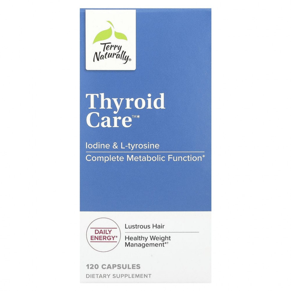  Terry Naturally, Thyroid Care, 120     -     , -, 