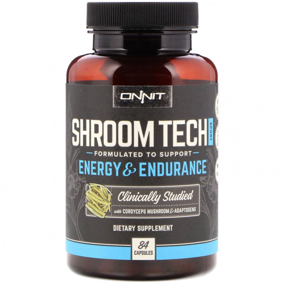  Onnit,  Shroom Tech Sport, Energy Endurance, 84     -     , -, 